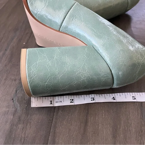 Gabrielle Union Niketa Vegan Leather Square Toe Pumps - Size 6 - Picture 12 of 14